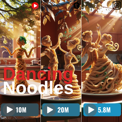 Explore the Art of Animation with Dancing Noodles