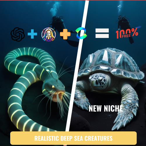 Make Money With TikTok: Generate Sea Creature Videos With AI